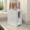 Multifunctional Knife Rack with Drainage Design, All In One Knife Storage Rack for Neat & Organized Home Kitchen