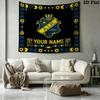 Custom Name AIKPrinted Tapestry – Wall Hanging for Bedrooms, Dorms, and Home Decor