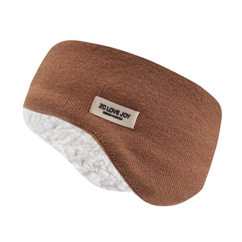 Men's Windproof Velvet Earmuffs for Outdoor Running: Warm, Cold-Resistant, Autumn-Winter Sports Earmuffs