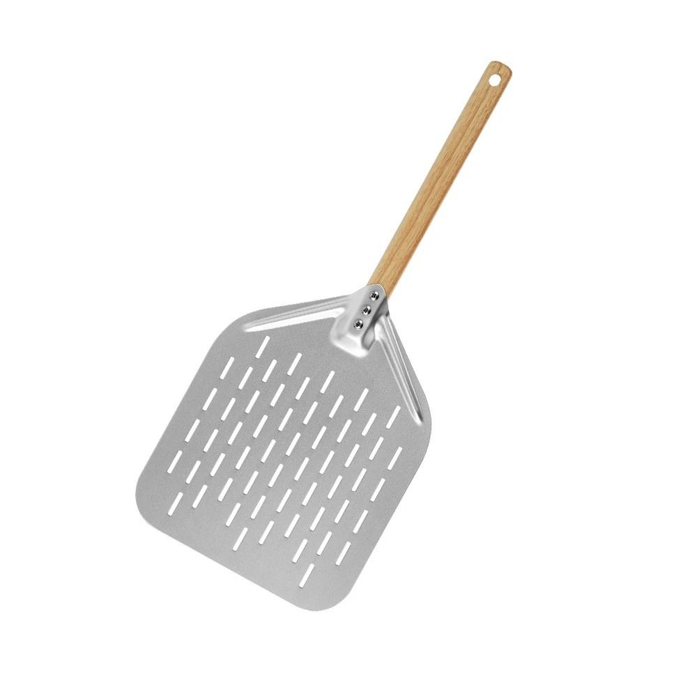 Professional Pizza Paddle Hollowing Out Pizza Peel Lightweight Pizza Shovel Baking Tools