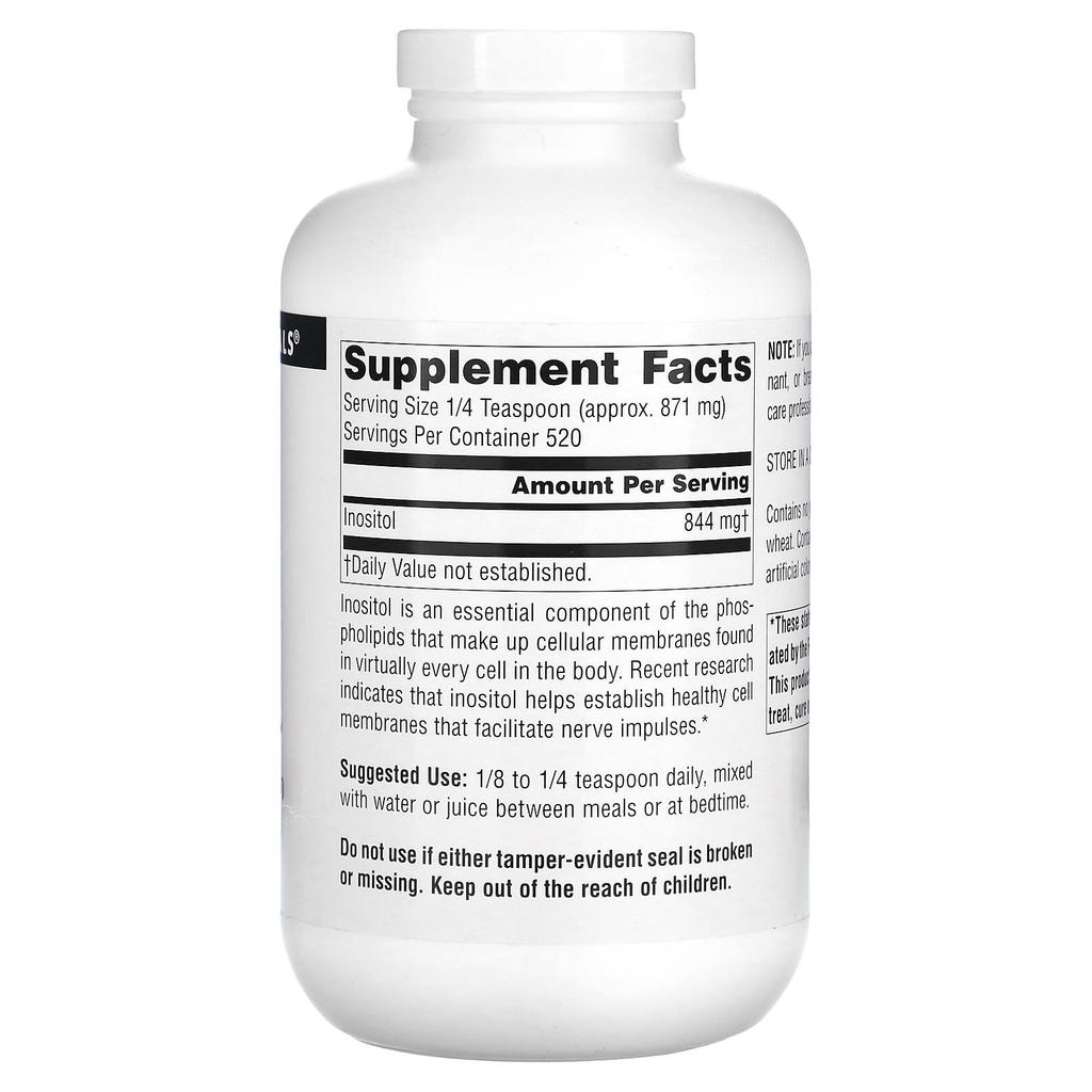 Pure Inositol Powder, 16 Oz (453.6 G)