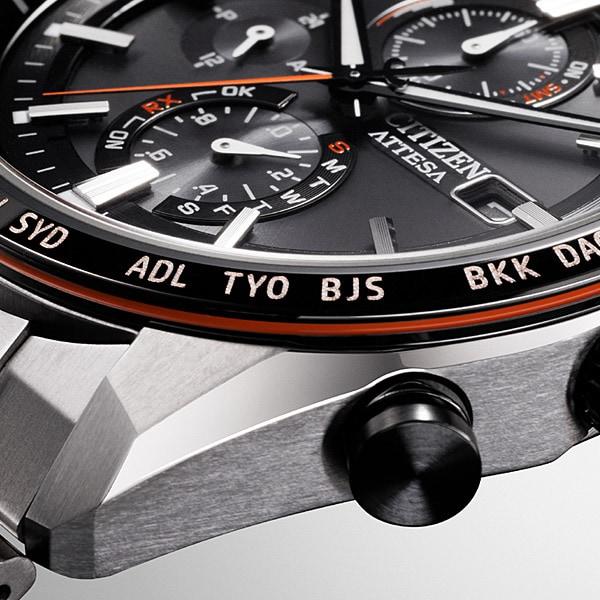 Citizen AT8189-61E ( Watch ATTESA Solar-powered Eco-Drive Radio-controlled Direct Flight ACT Line)