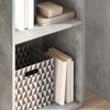 Bookshelf Concrete Grey 40 X 30 X 152 Cm Engineered Wood