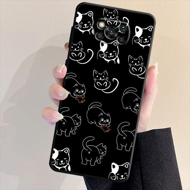 Забавный чехол для телефона с милым котом для Samsung Galaxy S22 S23 S20 S21 Note 20 Ultra 10 Plus 8 9 S20, роскошный силиконовый чехол