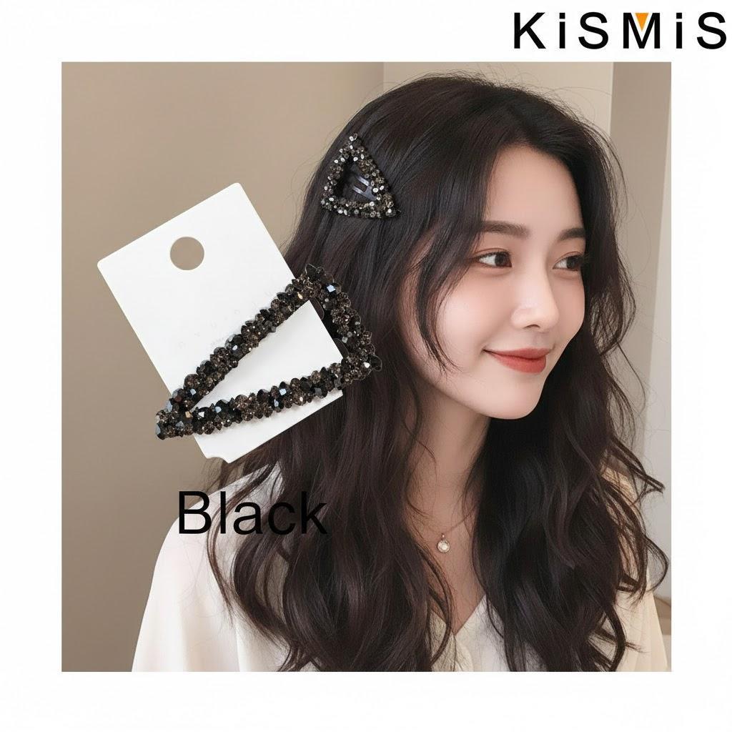 1 PC Crystal Rhinestone Hair Clip Women's Fashion Hair Accessories Set Stylish Hairpins for Girls Durable Hair Clips