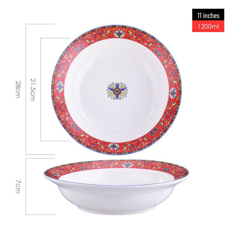 Большая керамическая миска для супа, лапши, вареной рыбы, маринованной рыбы и замешивания теста - Mao Xuewang Коммерческое использование