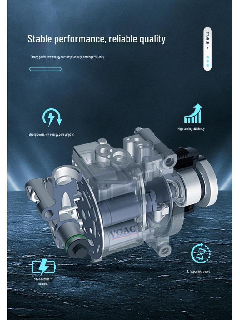 KIA Forte Carens III MPV 1.6 A/C Compressor, Model 97701-1D700