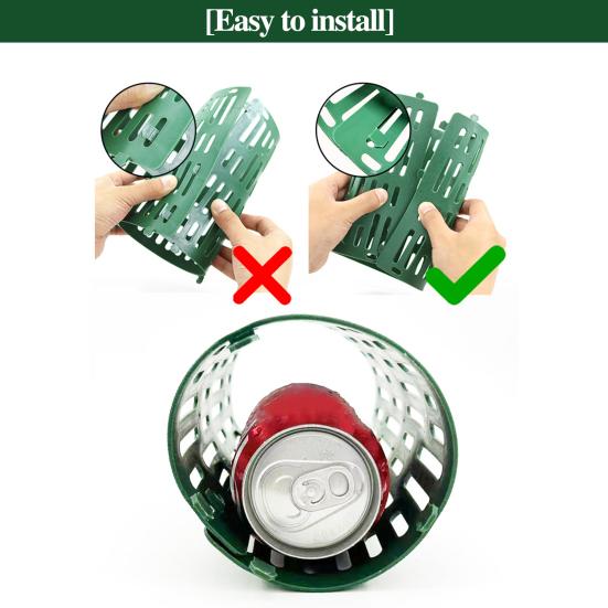 6 Pcs Tree Trunk Guards Reusable Trunk Protector Easy Assembly Tree Bark Guard Wrap for Protecting Trees from Animals Lawn Mowers