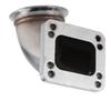 3.0in VBand to T3 Turbo Flange 90-градусный изгиб фланца адаптера CNC-обработка для турбокомпрессора 304