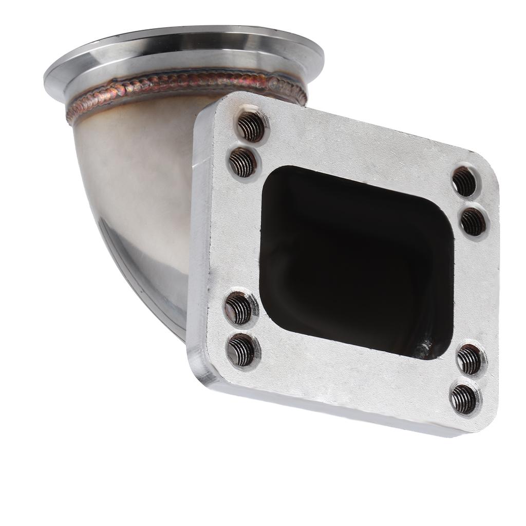 3.0in VBand to T3 Turbo Flange 90-градусный изгиб фланца адаптера CNC-обработка для турбокомпрессора 304