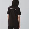Vans Женские футболки Черные С круглым вырезом Умеренный прямой крой VN0A4MN2BLK