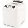 HKoeNIG Bread Maker - BAKE340 - 12 Programs - 3 Cooking Levels - Up To 800g of Bread - 550W - White