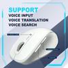 BT Dual Mode Wireless Rechargeable Silent AI Mouse Voice Controlled Typing/Voice Translation/AIPPT/AiText AI Mouse for Win/MasOS