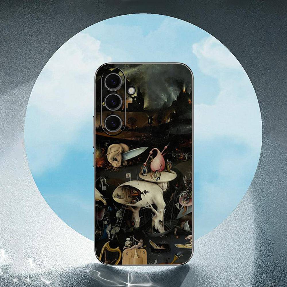Hieronymus Bosch Art Painting Bumper For Samsung Galaxy S23 S24 S25 Ultra S22 Plus S21