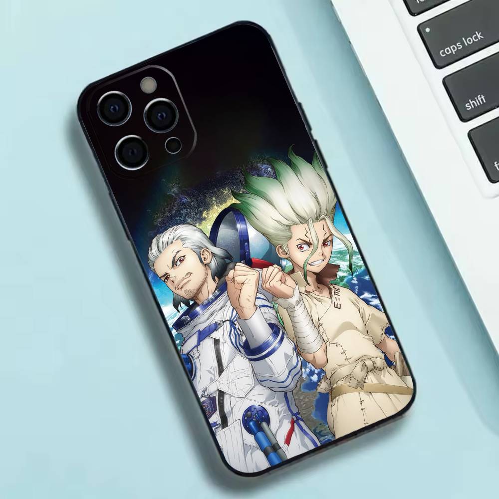 Аниме Доктор. S-STONE Чехол для телефона Силиконовый Мягкий Для IPhone 17 16 15 14 13 12 11 X XR Plus Pro Max Plus