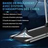 Foldable Electric Fitness Treadmill - .fr x FFHandball - 1 to 10 Km/h Multifunction Screen - 500 W Power