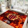 OGC Nice FC Дизайн Кристальный Велюровый Ковер Уютный Не?Нескользящий ковер с принтом для спальни, гостиной, прихожей