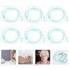 12Pcs Nasal Cannula Double Stuffy Nose Tubing Disposable Oxygen Tubes Plastic Nasal Tube Nasal Oxygen Tubes Nasal Tubing 1.5M Mass Air Flow 3