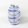 Floral Arrangement Blue-and-white Porcelain Paper Vase Handmade Tabletop Decor  Home Decor