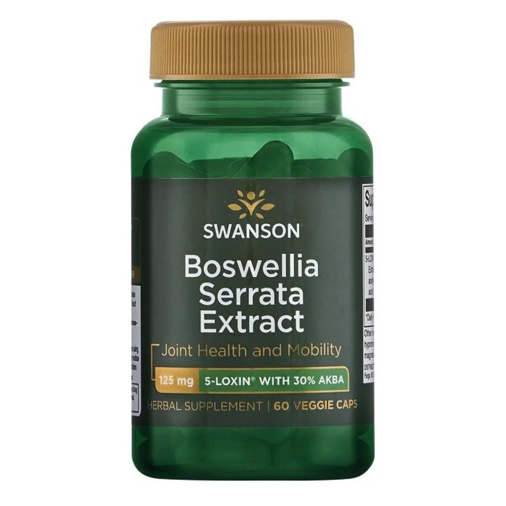 Boswellia Serrata Extract, 125mg - 60 vcaps