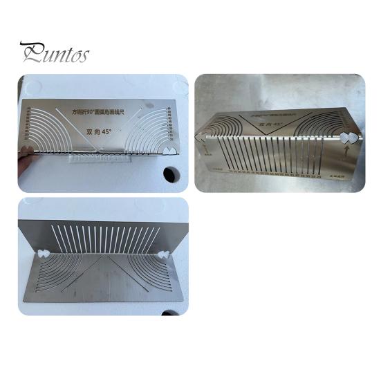 Инструмент для маркировки угловой дуги, инструмент для гибки и сварки квадратных стальных труб под углом 90 градусов, регулируемый линейный дуговой скрайбер для металлообработки