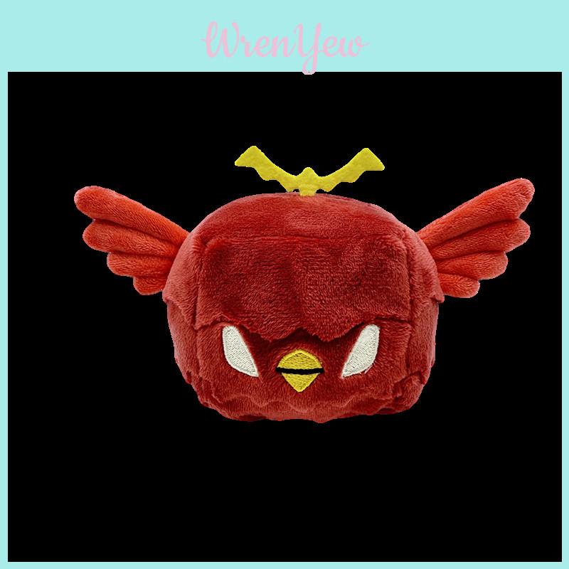 Cute Blox Fruit Plush Short Fur Blue Color Perfect For Cartoon Lovers