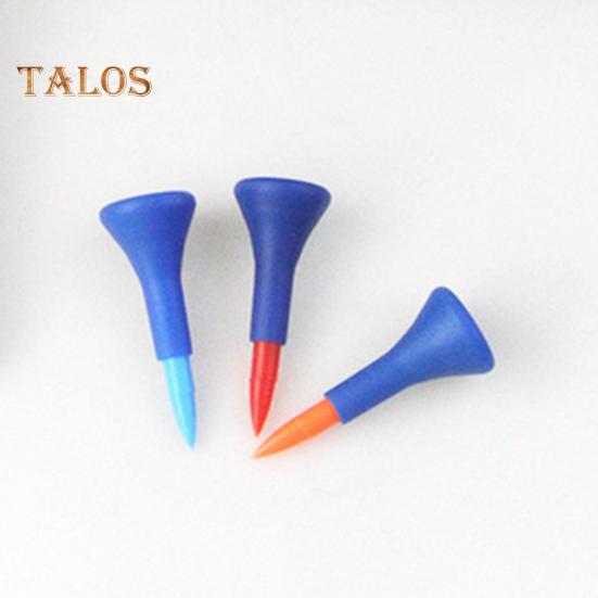 5 шт. футболок для гольфа, небьющиеся пластиковые футболки для гольфа оптом с широким мягким резиновым колпачком, уменьшающим трение, боковое вращение, аксессуары для гольфа для мужчин