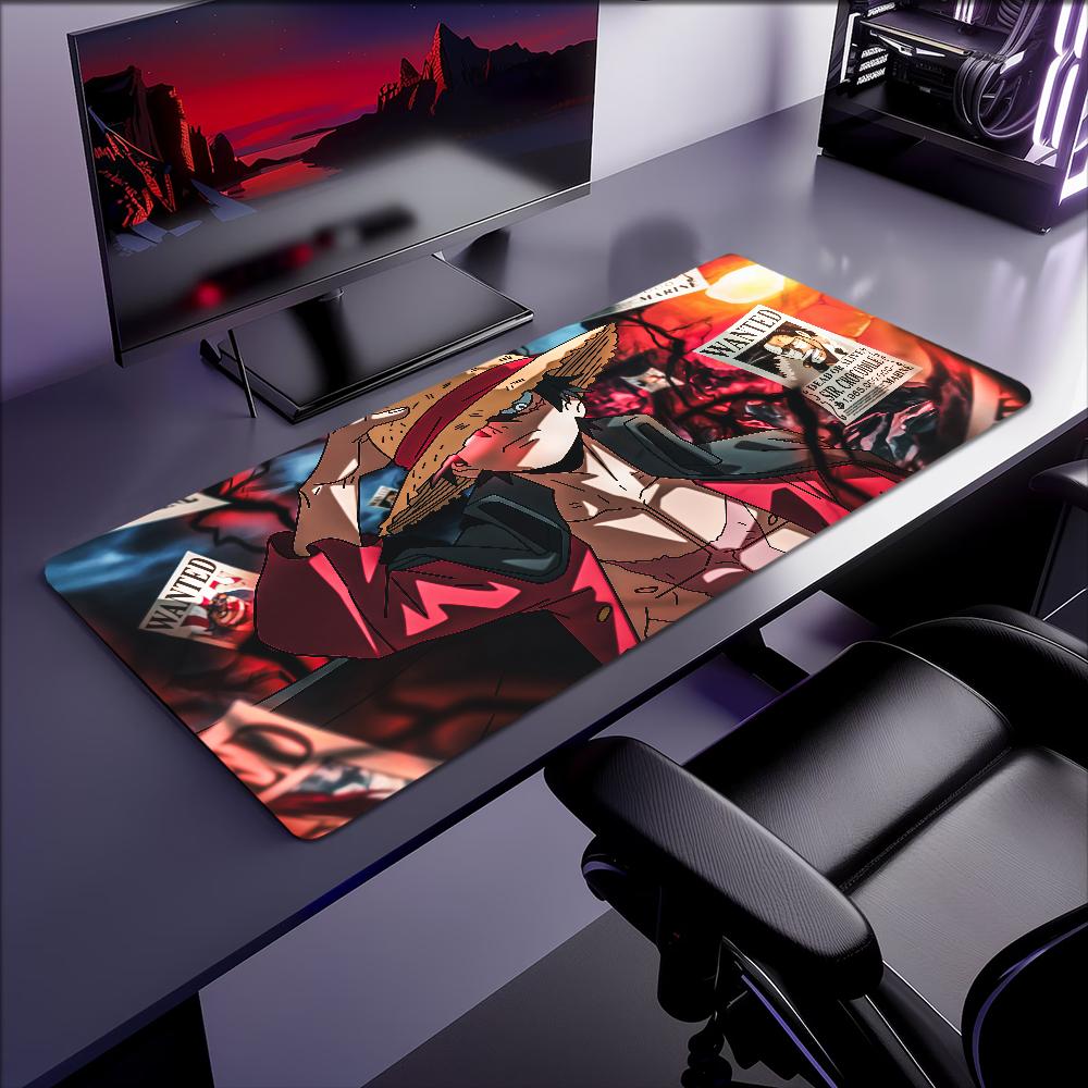 Mouse Pad ONE Non-slip Lockedge Office Student Gaming Thickened P-PIECE Funny Anime Large Adventure Writing Cushion MousePad