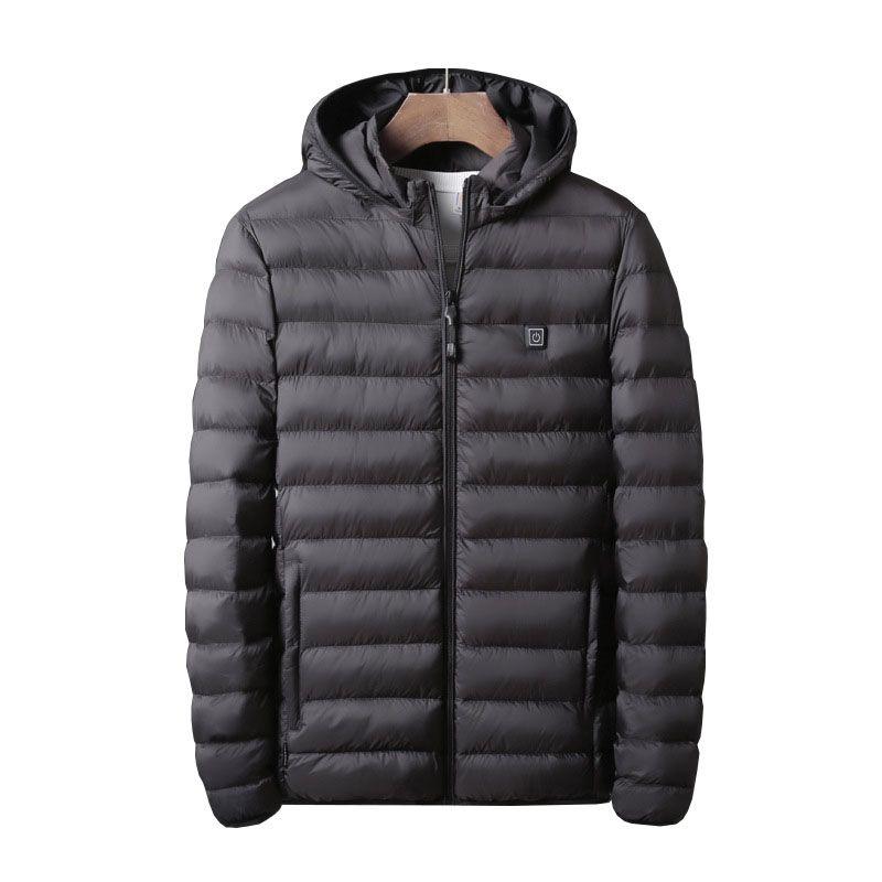 Usb Electric Heated Coat Jacket For Men With Soft And Comfortable Thermal Warmth