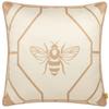 Furn Чехол на подушку с геометрическим узором Bee Deco