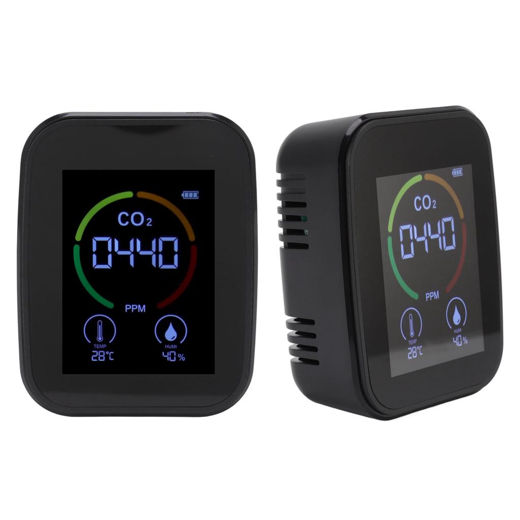 Indoor Air Quality Monitor Co2 Carbon Dioxide Detector TVOC Air Temperature Humidity Quality