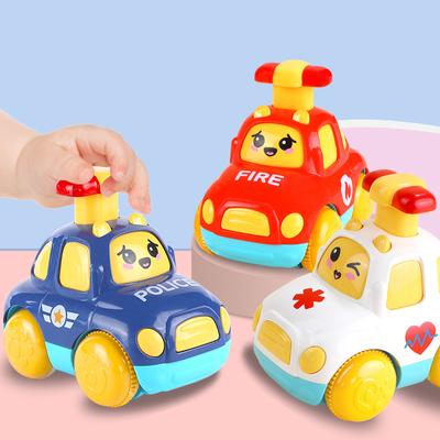 Детские игрушки Машинки Игрушки для мальчиков 1 2 3 возраста Мультяшные инерционные машинки Нажмите и поезжайте Игрушки для детей Пожарная машина Подарки для малышей