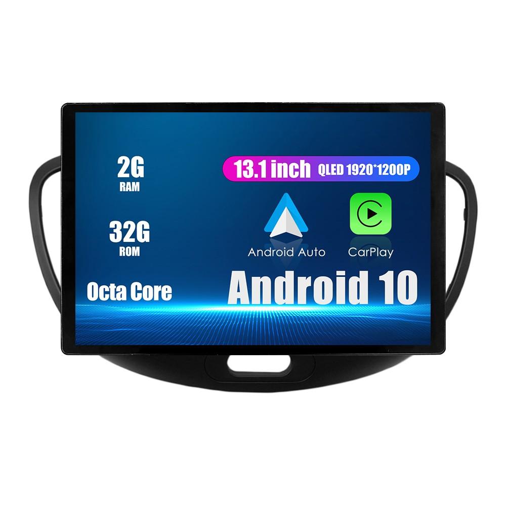 Android Радио 13,1 "Автомобильное стереонавигационное головное устройство Мультимедийный плеер GPS для Hyundai I10 2008-2012