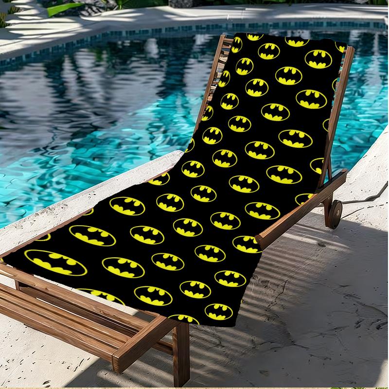 Superheroes Print Beach Towel, Versatile Lightweight Absorbent Beach Towel for Pool Surf Yoga Bathroom, Perfect Birthday Holiday Gift