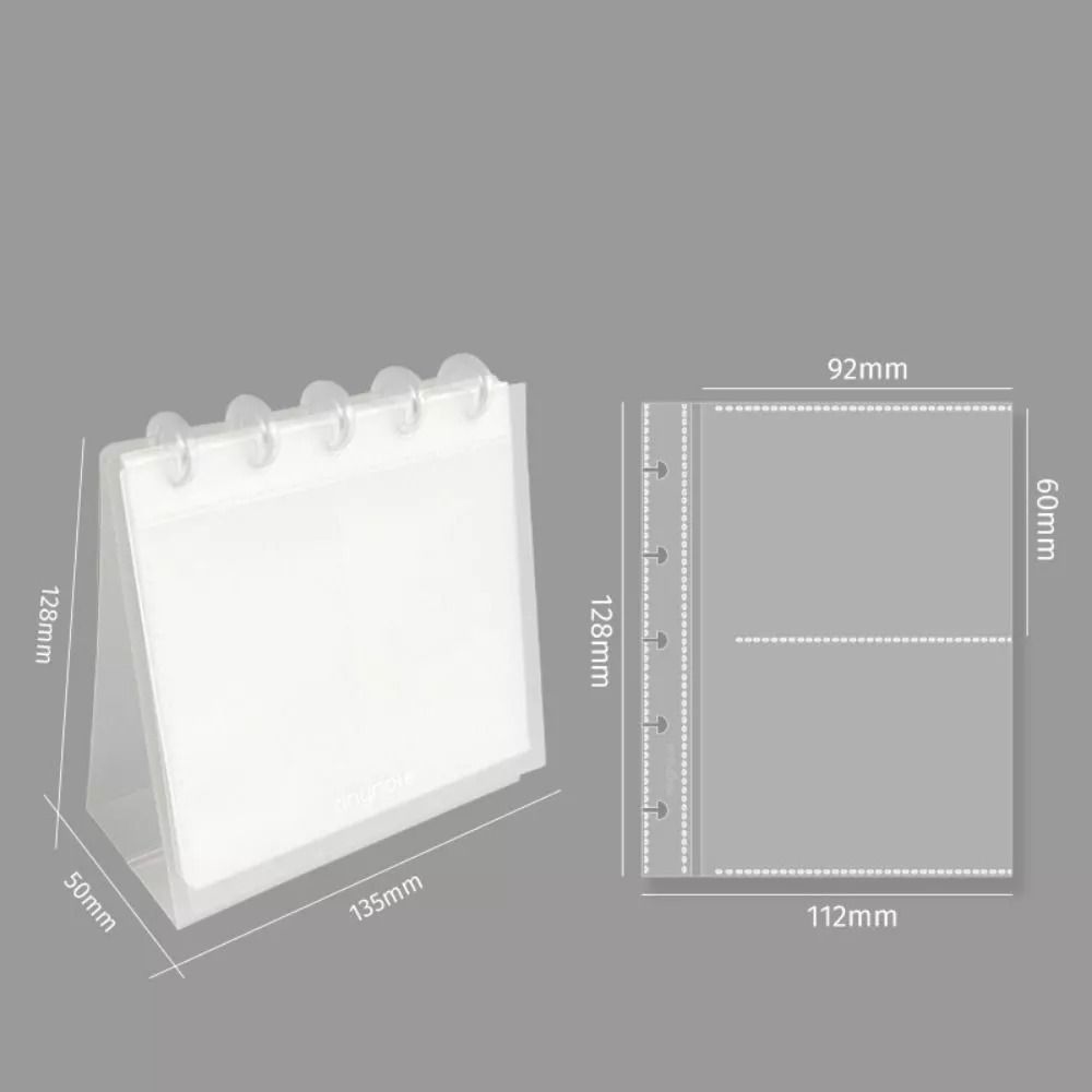 Transparent Photocard Holder 3inch/3.5inch Idol Card Picture Display New Desktop Photo Album