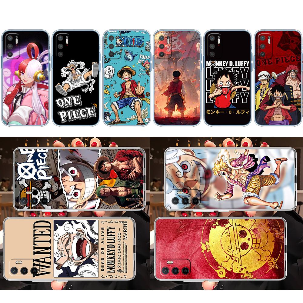 Luffy One Piece Transparent Phone Case for Motorola Moto G40 G04 G05 One Ace Action  Fusion + Plus Hyper Macro Vision Zoom