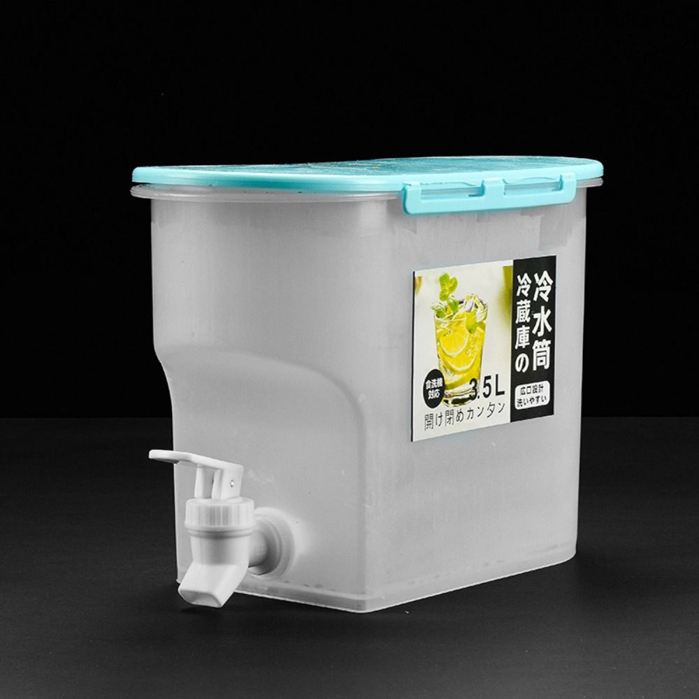 Plastic Drink Dispenser Fruit Teapot Refrigerator Cold Kettle New Drink Water Kettle