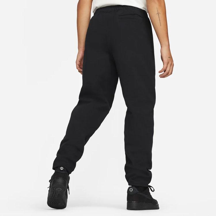 Nike Флисовые брюки X Stussy NRG ZR, черные мужские брюки DC4227-010