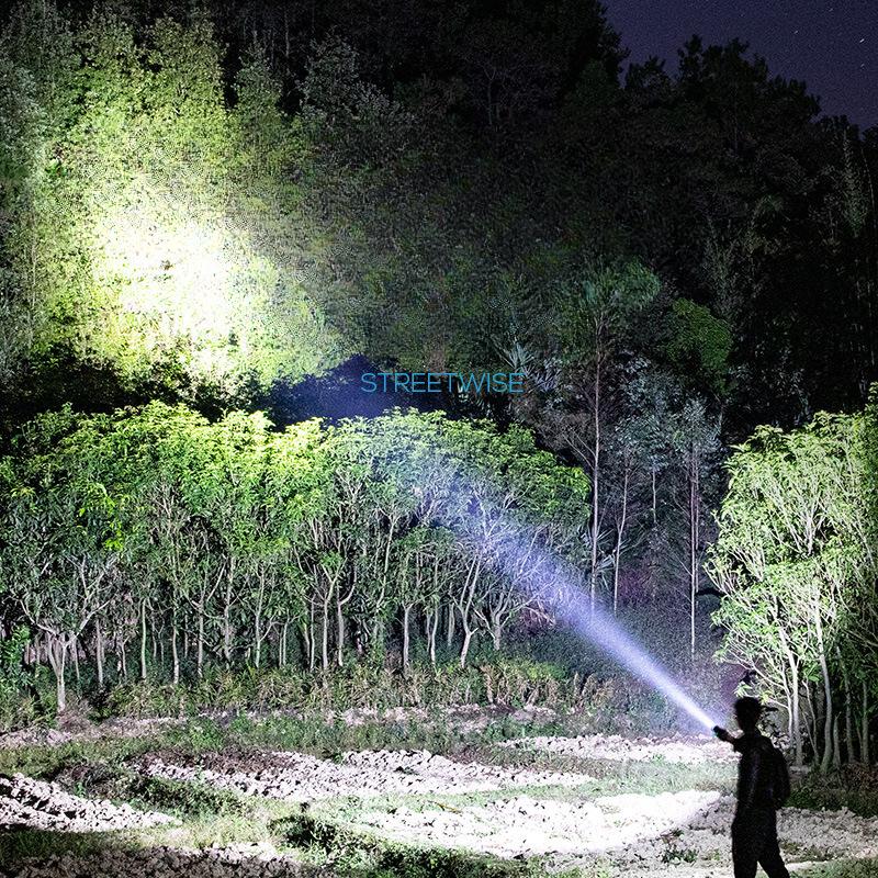 Фонарик Power Bank, светодиодный фонарик, зарядка, яркий фонарик, сильный свет, аварийная зарядка на большие расстояния, сокровище