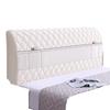 Off-white Thickened Upholstered Headboard Cover - Full Size, Simple and Soft