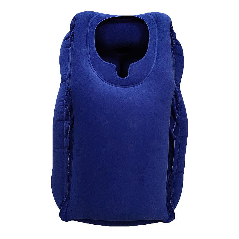 Модернизированная надувная воздушная подушка для путешествий, подголовник, подушки для поддержки подбородка для самолета, автомобиля, офиса, отдыха, шеи, подушки для сна