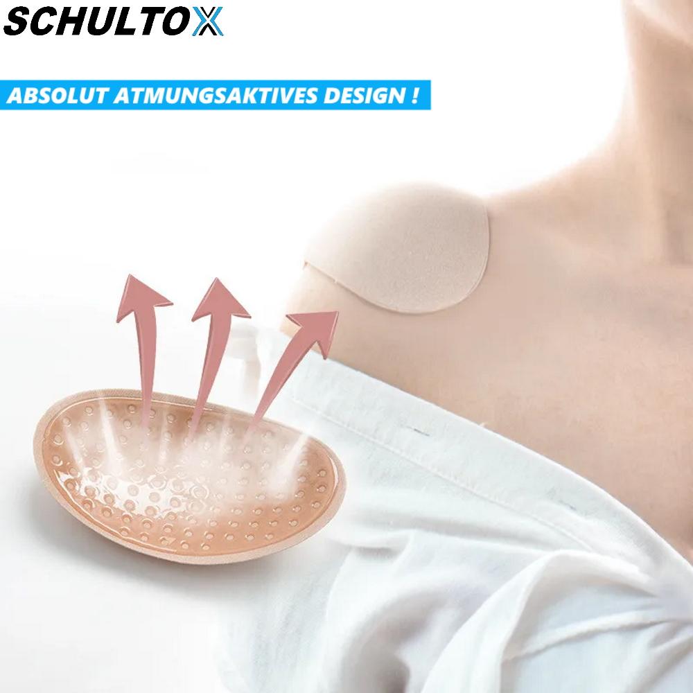 SCHULTOX Shoulder Pad Set Self-adhesive Silicone Non-slip