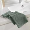 Gant de toilette - Tendresse - Lot de 2 - 100% coton éponge - Vert cèdre 15x21 cm