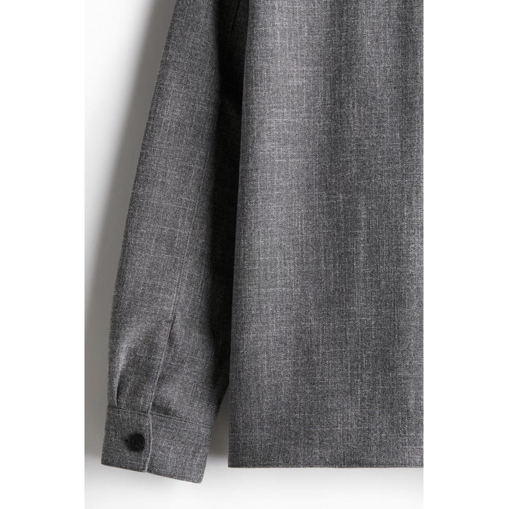 H M oversHirt Regular Fit Grey