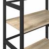 Bookshelf Sonoma Oak 60 x 29.5 x 115 cm Particleboard