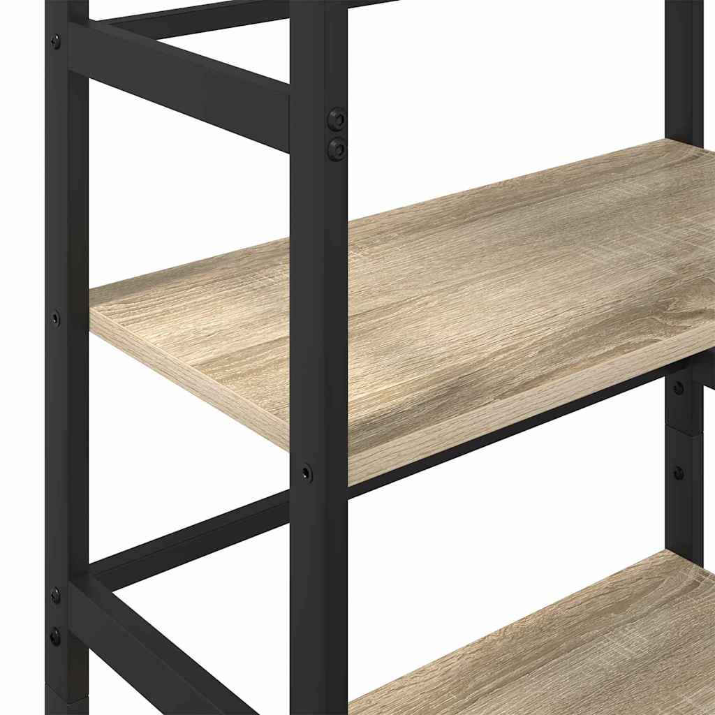 Bookshelf Sonoma Oak 60 x 29.5 x 115 cm Particleboard