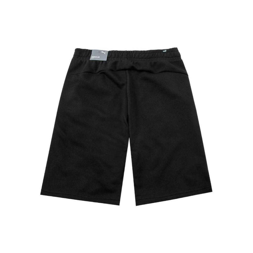 Puma Трикотажные шорты для бега с логотипом, мужские шорты, черные 588739-51