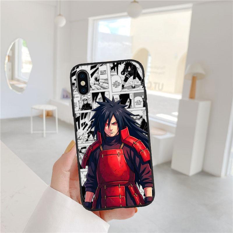 LO74 NARUTO Uchiha Madara Soft Shell Phone Case for Redmi Note 8 9 Pro Max 9S 9T 9C NFC 8T 8A 10A A4