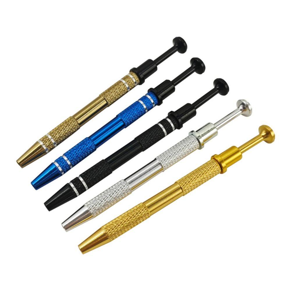 Stainless Steel Four-claw Clip Slender IC Extractor Pickup Gem Clamp Gripper Grasp Parts