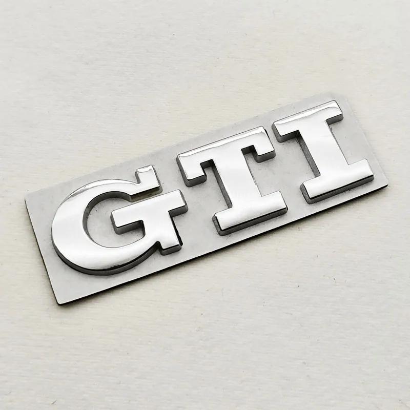 AABIL1 2026 Hot VOLKSWAGEN 3D Metal Car Grille Logo GTI Badge Emblem For Volkswagen VW Polo Golf 4 5 6 7 8 Mk4 Mk5 MK6 MK7 MK8 GTI Stic
